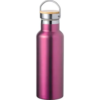 Termoska Naxel - Izolovaná láhev, fuchsiová (tm. růžová)