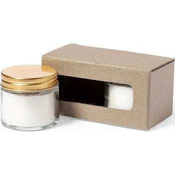 Svíčka Kesha - Sada aromatických svíček, transparentní