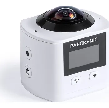 Sportovní kamera Logans - Akční kamera 360°, bílá