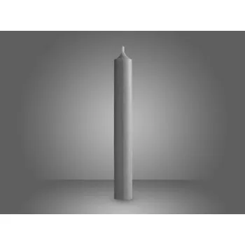 Svíčka Svíce rituální šedá
