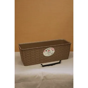 Truhlík Truhlík na květiny NATURAL 40 -šedohnědá