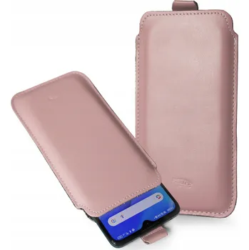 Pouzdro na mobilní telefon Pouzdro LURESKO pro telefon do 167x78mm, růžové