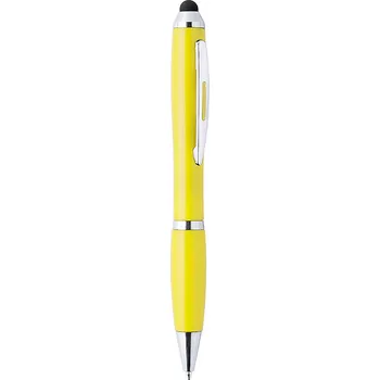 Zeril - Kuličkové pero s dotykovým stylusem, žlutá
