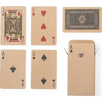 Poker Trebol - Hrací karty pro poker, hnědá