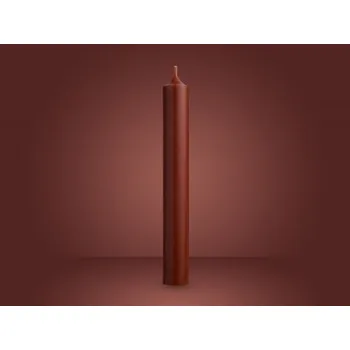 Svíčka Svíce rituální hnědá