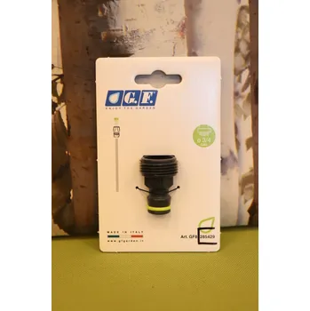 Zavlažování Konektor GF 3/4" vnější, LIME