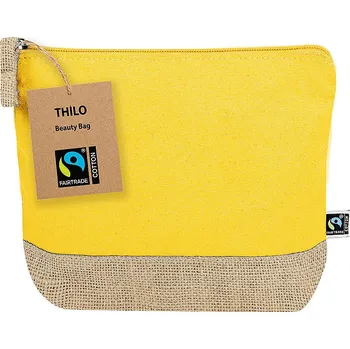 Kosmetická taška Thilo Fairtrade - Kosmetická taška, žlutá