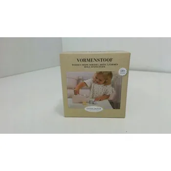 Dřevěná hračka Little Dutch Třídič tvarů – Růžový