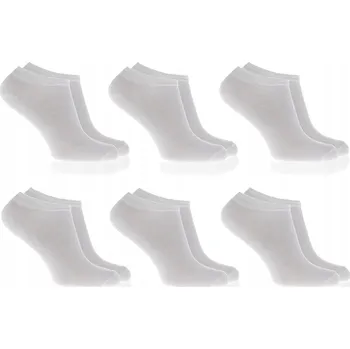 Pánské ponožky 6 PÁRŮ Bavlněné Pánské Kotníkové Ponožky Ponožky 40-43