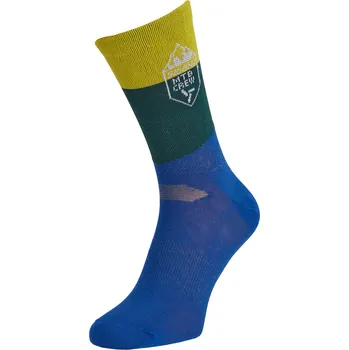 Unisex ponožky Silvini UA1644 Ferugi navy-lime Velikost: 42-44