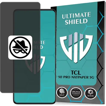 Pouzdro na mobilní telefon Hybridní Sklo Ultimate Shield pro TCL 50 Pro NXTPAPER 1 ks