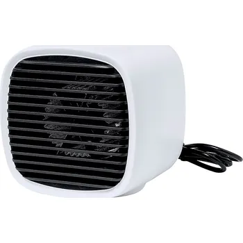 Teplovzdušný ventilátor Durden - Mini ohřívač, bílá