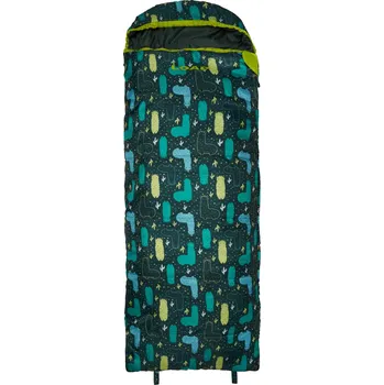 Spacák Dětský mumiový spací pytel LOAP Boston Lama Green R-pravý zi