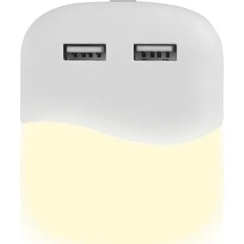 Nástěnné svítidlo Nástěnné svítidlo V-tac VT-84 bílé s integrovaným LED zdrojem 0,4 W