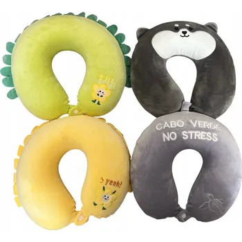 Polštář Opěrka hlavy z paměťové pěny, velurový povrch Granda