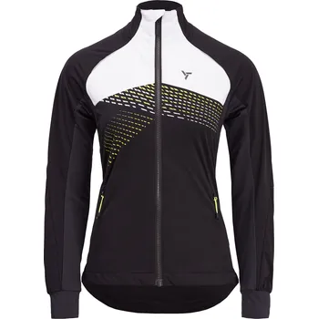 Cyklistická bunda Silvini dámská bunda WJ1501 Serrone black-lime Velikost: XS