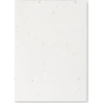 Zomek - Lepicí poznámkový blok se semínky, bílá