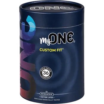 Kondom MyOne Maxi-Pack: Custom Fit, size 49D, 36 condoms