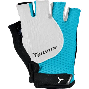 Chránič rukou Dětské cyklistické rukavice Silvini CA1024 Sasso ocean-white Velikost: 7-8