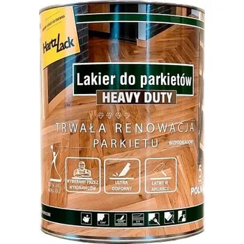 barva a nátěr na dřevo HartzLack Heavy Duty Lak na dřevo na podlahy Lesklý 5L