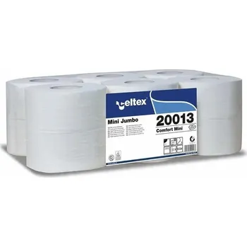 Toaletní papír Suchý toaletní papír bez vůně Celtex 12 ks