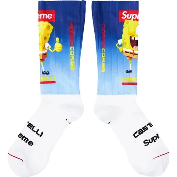 Pánské ponožky Supreme Supreme®/SpongeBob SquarePants Castelli® Cycling Sock (1 Pack) Velikost: S/M (EU 35-39)