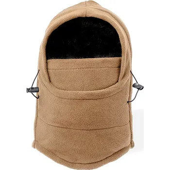 Čepice Tecko - Nákrčník a čepice, béžová