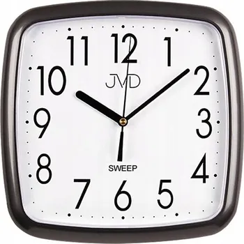 Hodiny Nástěnné hodiny JVD šedé 26 cm