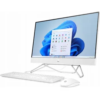 Stolní počítač Počítač AiO HP 24-cb Intel i5 32GB 1TB Intel Xe FullHD Win 11 Bílý