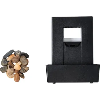 Zahradní dekorace Huntan - Vodní fontána, černá