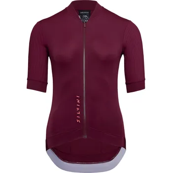 cyklistický dres Silvini dámský dres WD2400 Trafoia merlot Velikost: XL