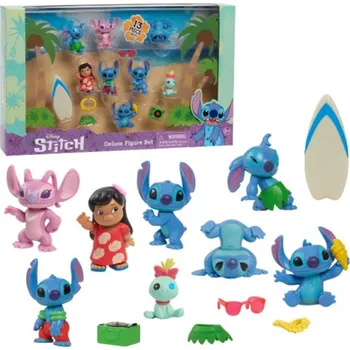 Disney Stitch Deluxe sada figurek 8 ks