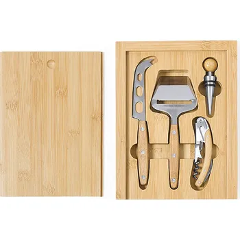 Hiblux - Sada nožů na víno a sýr, dřevo