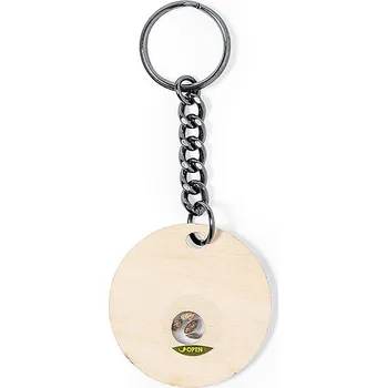 Krusty - Přívěsek na klíče se semínky, dřevo