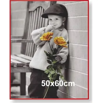 Obraz Hliníkový rám na fotografii nebo plakát 50x60 cm, červený