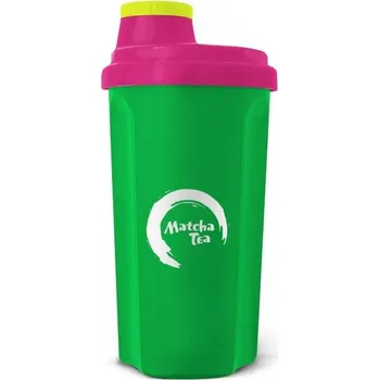 Shaker Šejkr D - zelený + růžové víčko 0,7 l