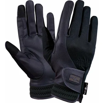 Jezdecké rukavice Fair Play Jezdecké rukavice ZEPHIRO Barva: Černá, Velikost: M