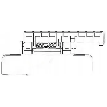 Posilovač řízení Topran 721 724 Vnější klika dveří