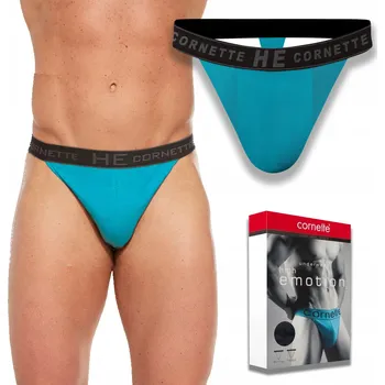 Dámské spodní prádlo TANGA PÁNSKÉ bavlněné sportovní HIGH EMOTION 502 Cornette *L