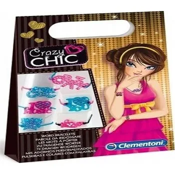 kreativní sada Náramky CLEMENTONI Crazy Chic se slovy (78121 CLEMENTONI)