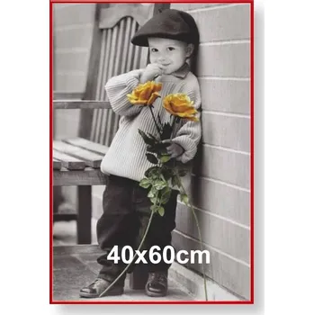 Obraz Hliníkový rám na fotografii nebo plakát 40x60 cm, červený