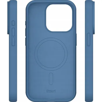 Pouzdro na mobilní telefon Zadní Kryt Etteri pro Apple iPhone 15 Pro, modrá