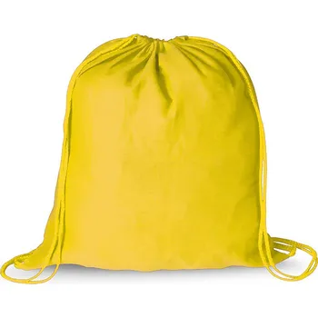 Městský batoh Bass - Stahovací taška, žlutá