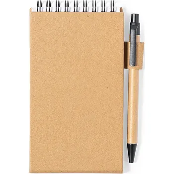 Blok Phesux - Držák na samolepící poznámkový blok, hnědá