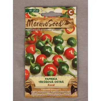 Semeno Paprika třešňová ostrá Korál