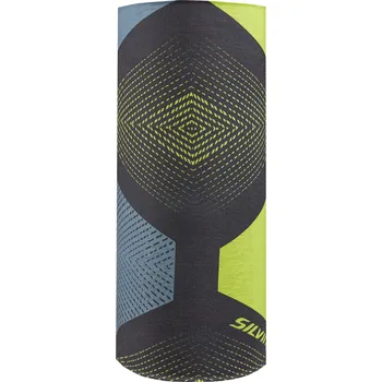 Nákrčník Unisex nákrčník Silvini UA1537 Motivo black-neon Velikost: one size