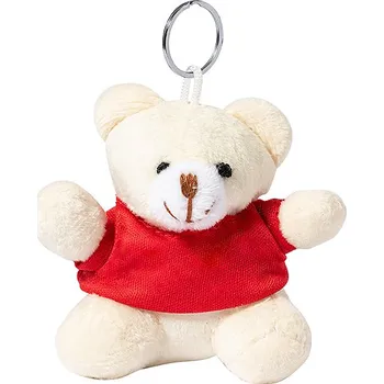 Tedchain - Přívěsek na klíče Medvídek, červená
