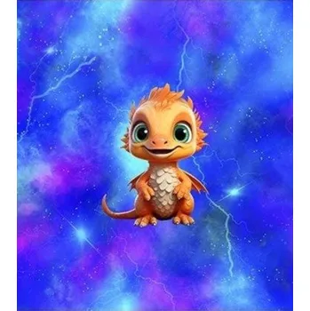 Panel - Úplet- Oranžový dráček