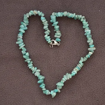 Náhrdelník Náhrdelník - Amazonit sekaný 45 cm NS5