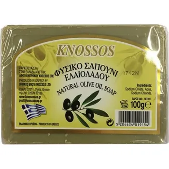 Mýdlo Knossos Čistě olivové zelené